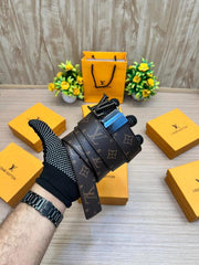 LOUIS_VUITTON_LV PREMIUM LEATHER BELT