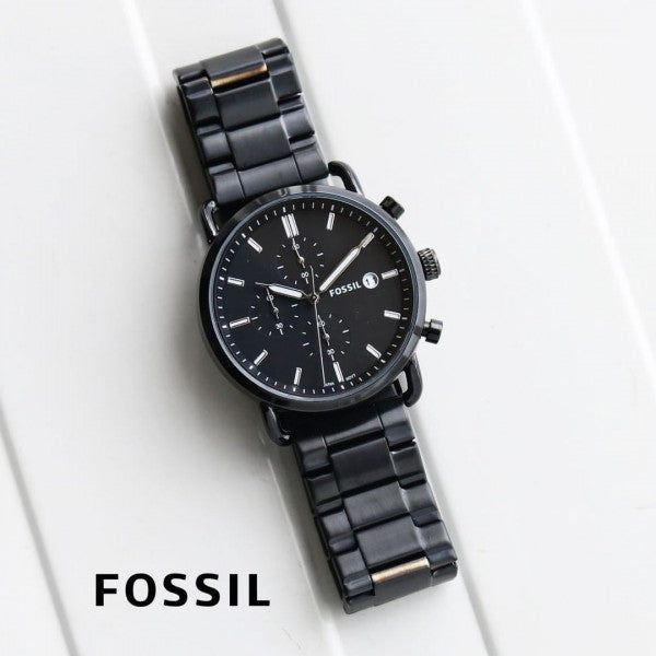 FOSSI-L COMMUTER ALL BLACK
