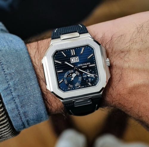 PATEK PHILIPPE CUBITUS MOON PHASE CHRONOGRAPH