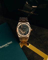 AUDEMAR_S PIGUET ROYAL OAK SKELETON AUTOMATIC COPPER BLACK