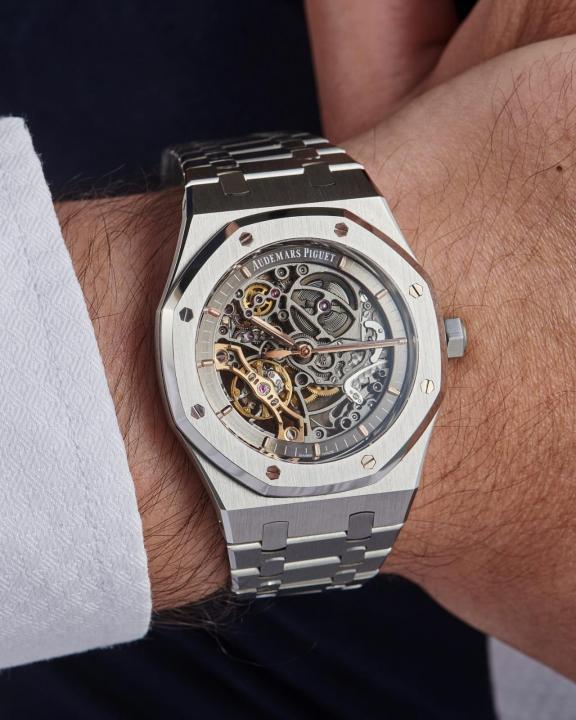 AUDEMAR_S PIGUET ROYAL OAK SKELETON AUTOMATIC STEEL-GREY