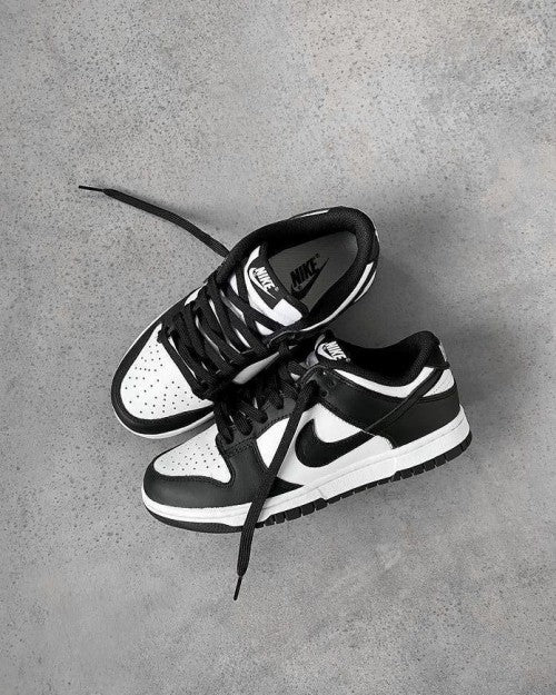 NI_KE SB DUNK LOW PANDA BLACK WHITE
