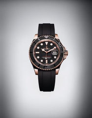 ROLE_X YATCH MASTER BLACK ROSE GOLD SILICONE